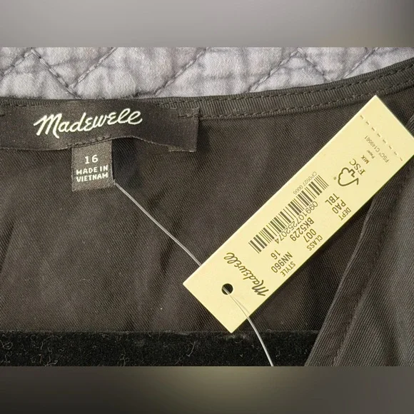 Madewell Brushed Ruched-Front Top Size 16 - Picture 12 of 15